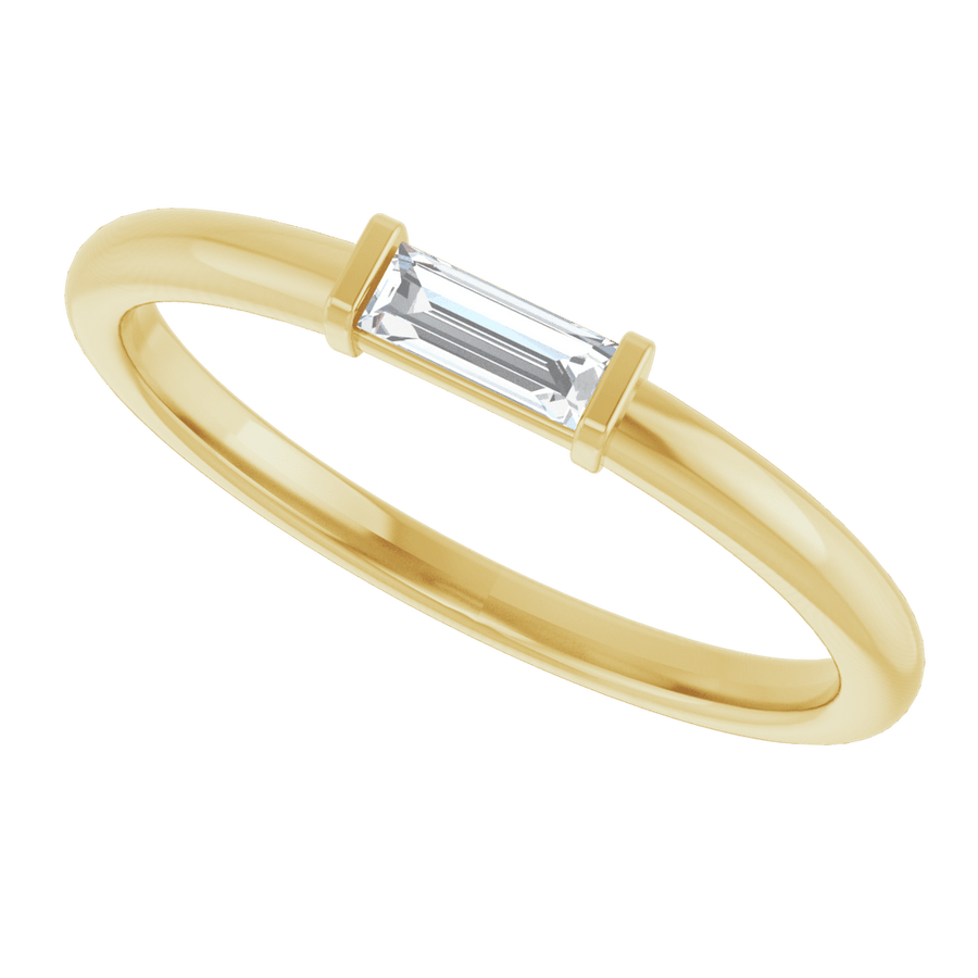 Baguette Stacker Ring (0.10 CTW)