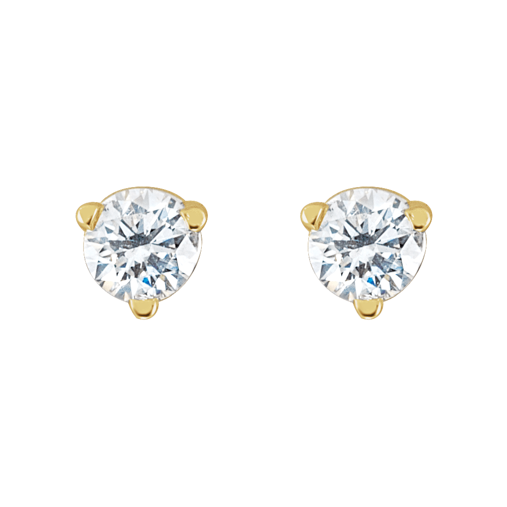 Classic Round Diamond Studs (3 mm • 0.20 CTW total)