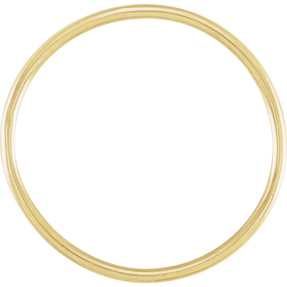 Classic 1 mm Stack Band — 14K Solid Gold