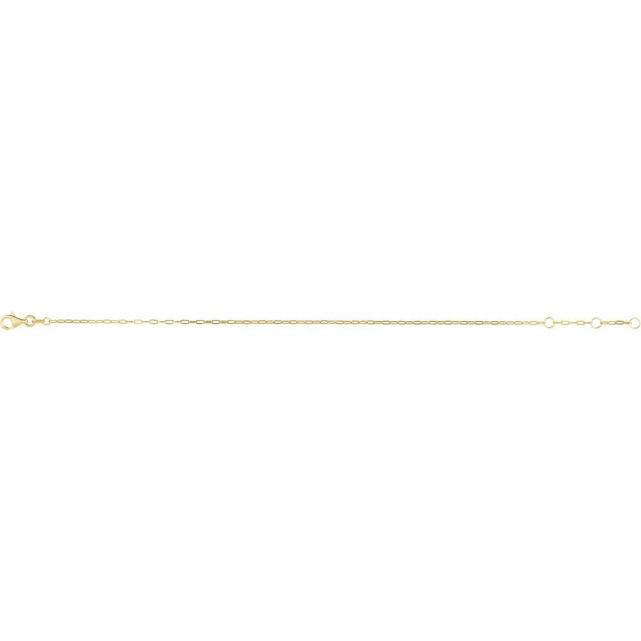 Paperclip Chain – 14K Solid Gold, 1.25mm