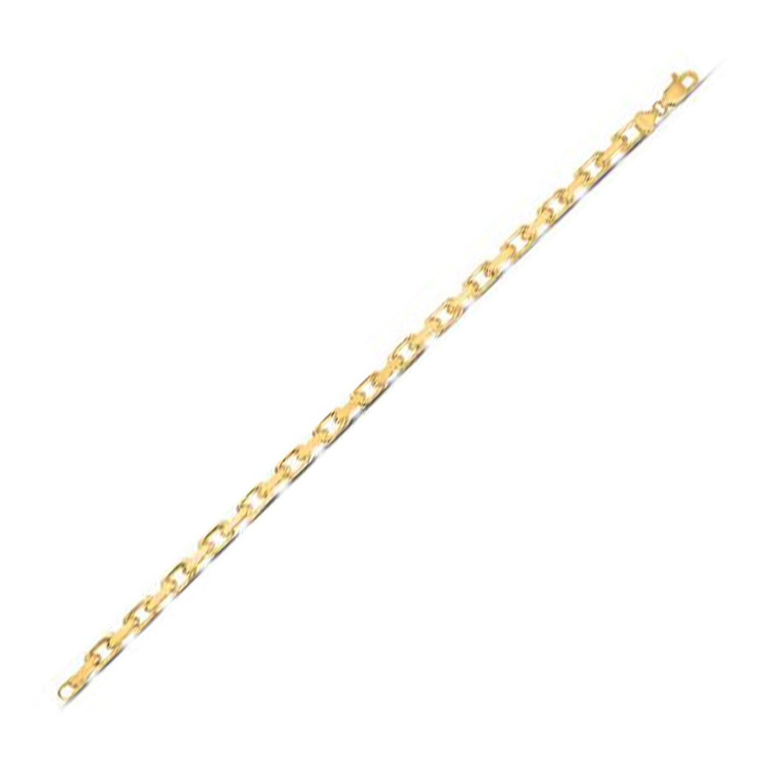 French Cable Link Chain – 14K Yellow Gold (4.80mm)