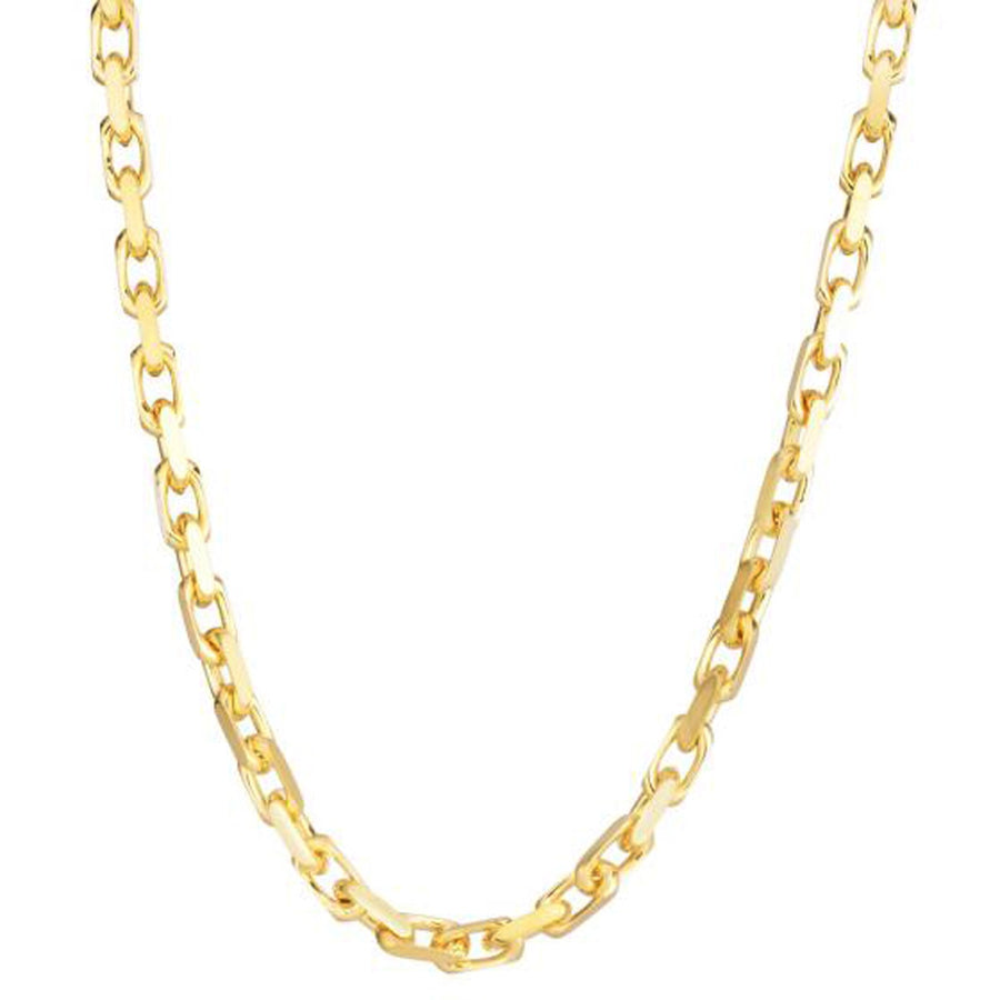 French Cable Link Chain – 14K Yellow Gold (4.80mm)